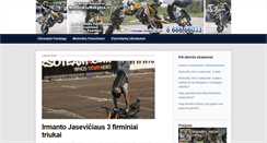 Desktop Screenshot of motociklumokykla.lt